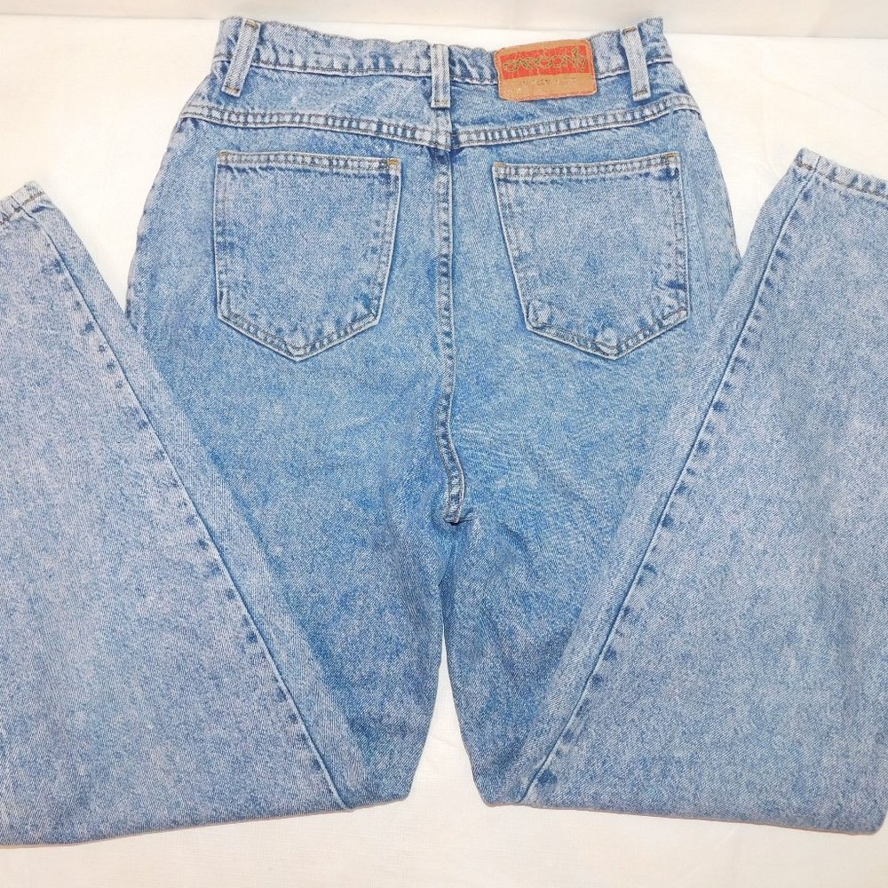 Sasson Modern Basics Vintage Denim Mom High Rise Jeans Size 12